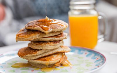 Wheat Honey Pancakes