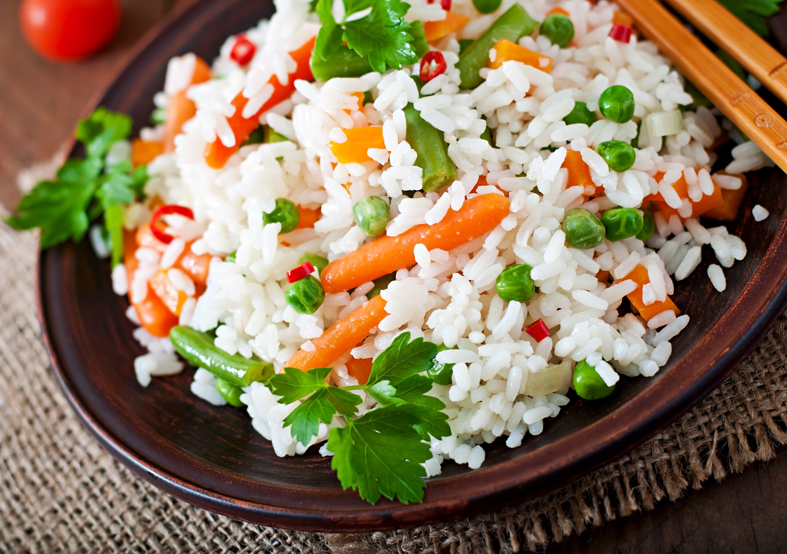 Vegetable rice recipe scaled