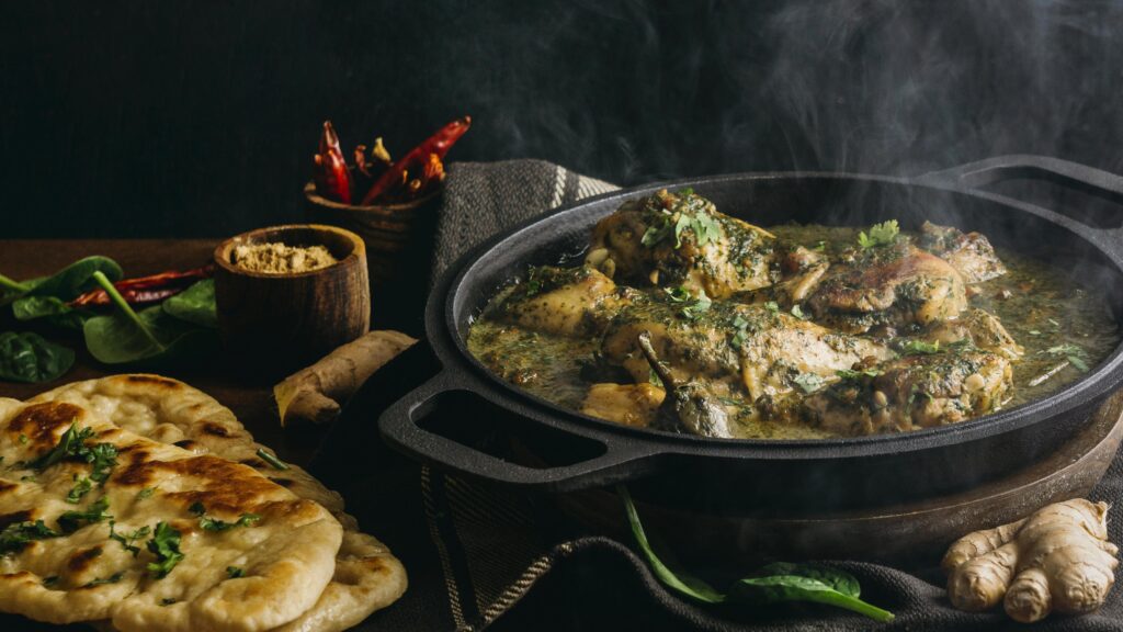 chiken Handi roti recipe scaled