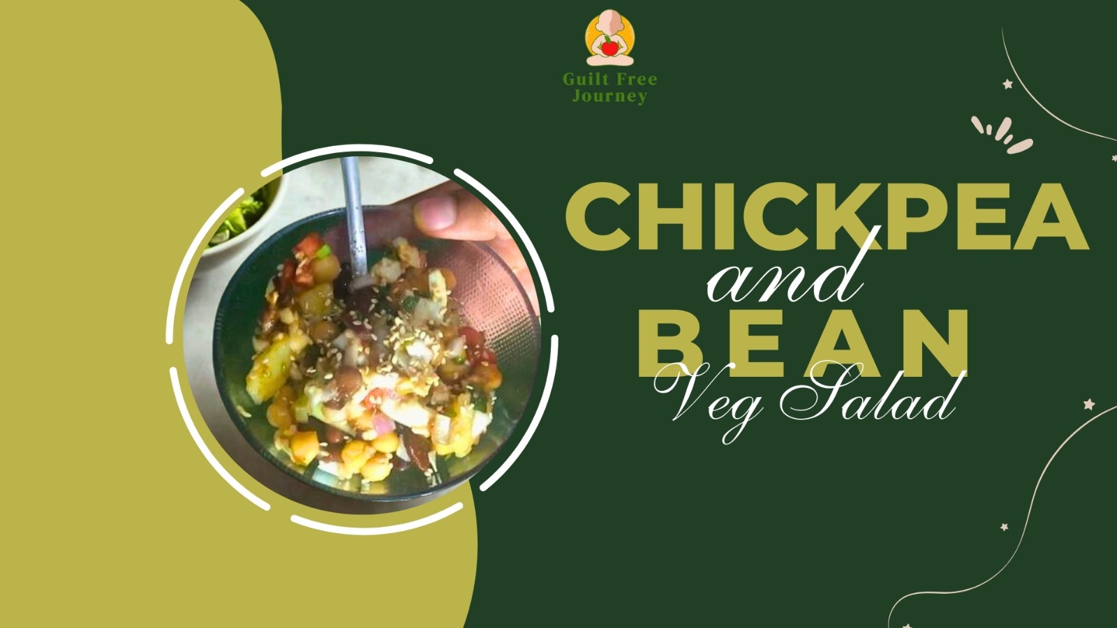 Chickpea and beans veg Salad