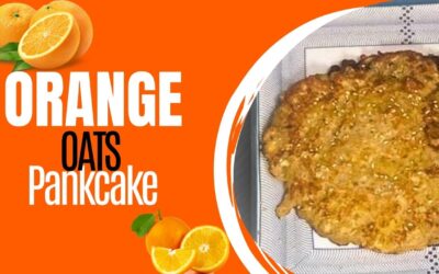 Orange Oats Pancake
