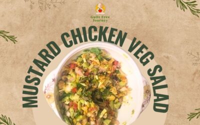 Mustard Chicken veg salad